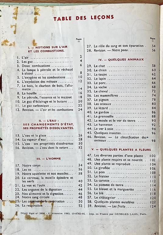 Libri: Livres de sciences vintage – Usato da Bouveret venduto da zozoh 2