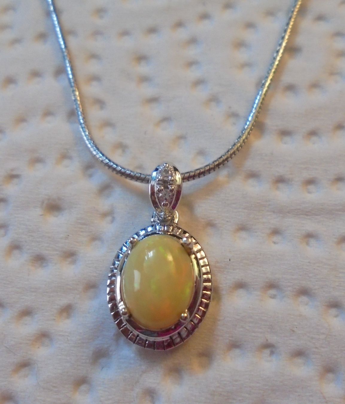 Anhänger: Echtschmuck: Welo-Opal Silberanhänger – Neu (gemäss Beschreibung) aus Zuchwil von maumauchi 5