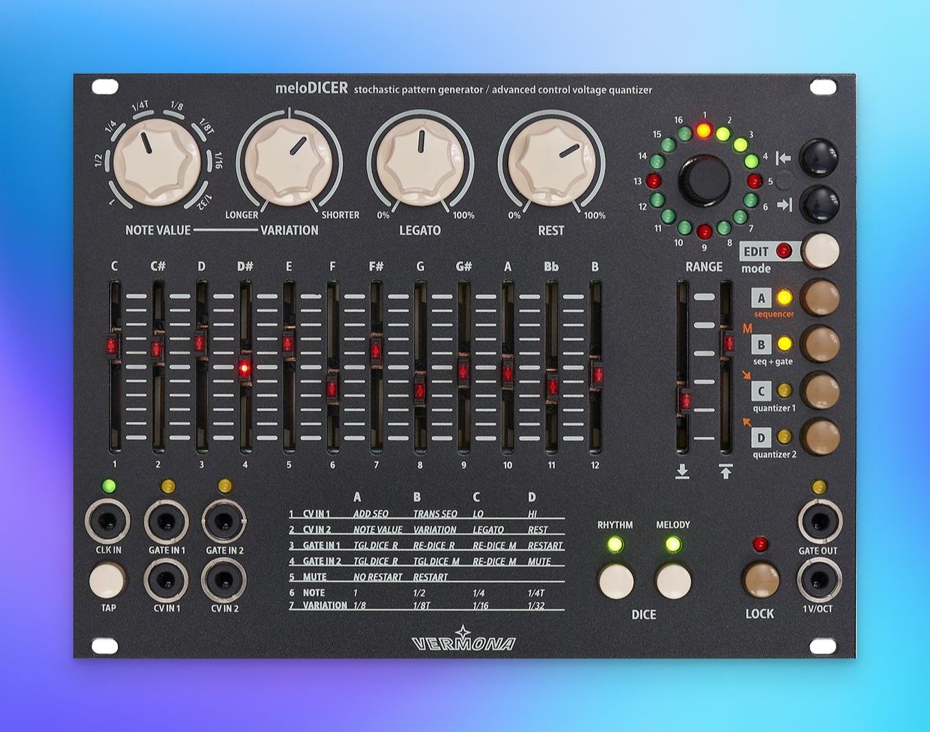 Vermona Instruments de musique: Vermona meloDICER (Eurorack) – D'occasion à Les Cullayes par alienlebarge