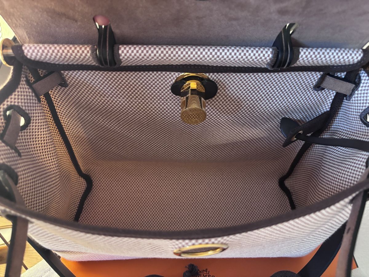 Hermès Borse: Hermès HERBAG ZIP 31 EN VACHE HUNTER ÉBÈNE – Nuovo (secondo la descrizione) da Cham venduto da ave_w8hz 6