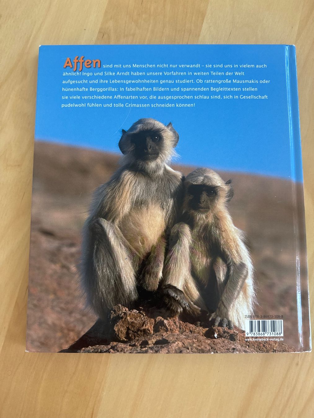 Libri: Mein grosses Buch der Affen – Usato da Goldach venduto da Hibiskus23 1