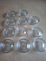 11x Pyrex Glas Gratinförmli mit Deckel Glas Schüssel Dessert