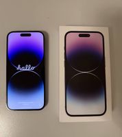 iPhone 14 Pro 128 GB Deep Purple  86 % Akku 