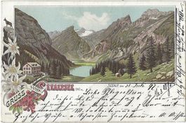 6022     G R U S S    vom    SEEALPSEE  1147 m.