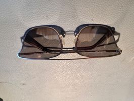 cerjo® Swiss Design Sonnenbrille – Silberner Metallr. fli
