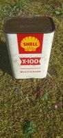 esso X-100 multigrade 60er Jahre Oeldose blech mit Inhalt