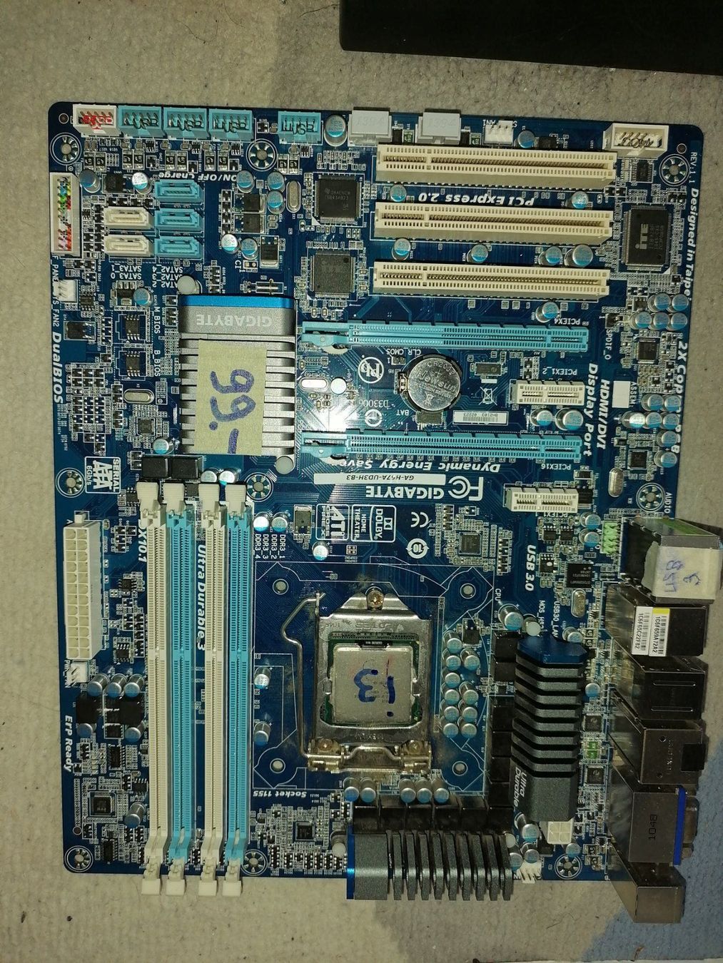 Mainboards: mainboard gigabyte mit cpu + usb3 – Gebraucht aus wila von audi48 1