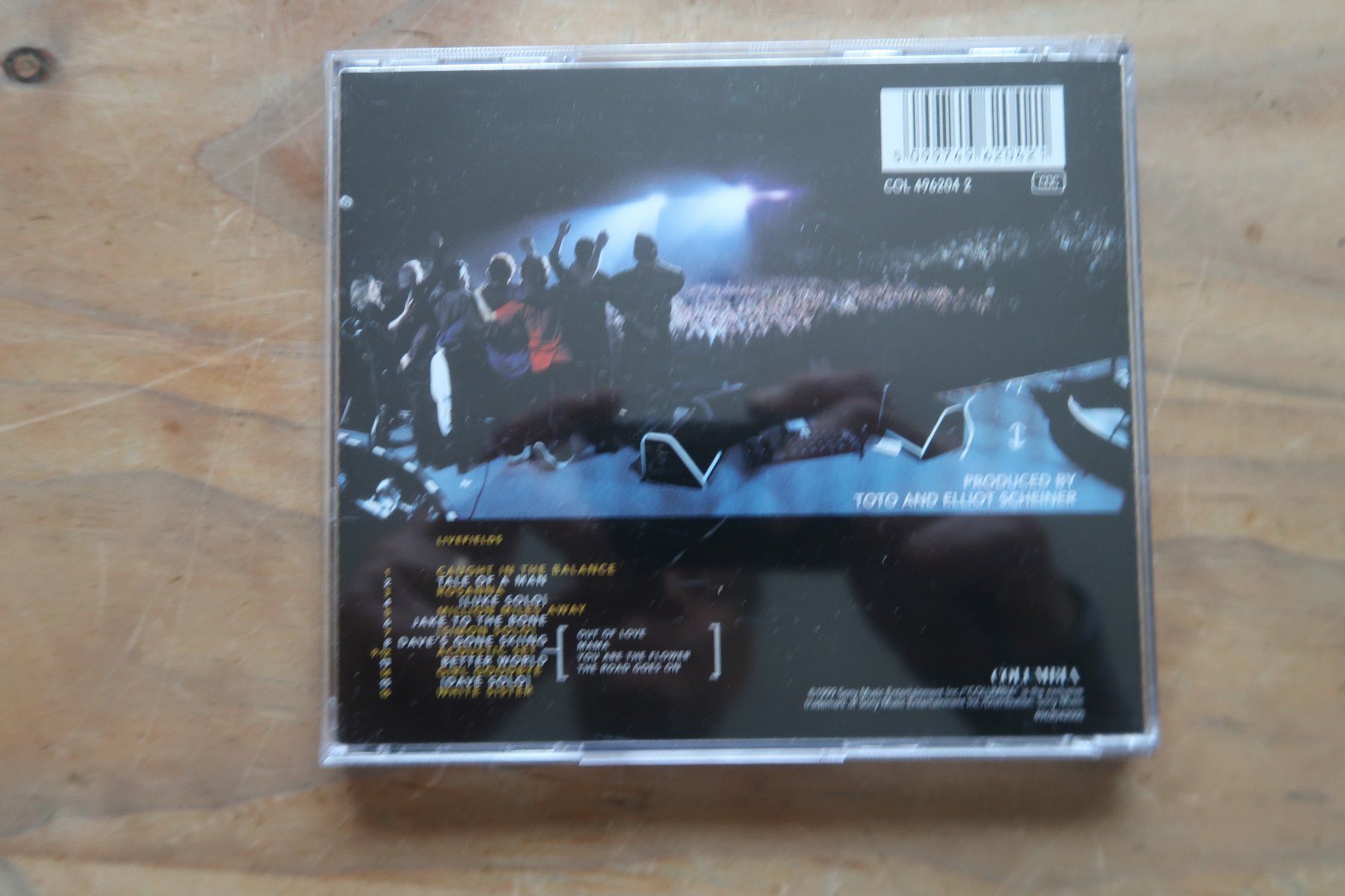 CD: TOTO - LIVEFIELDS - CD – Usato da Basel venduto da Patiscat 1
