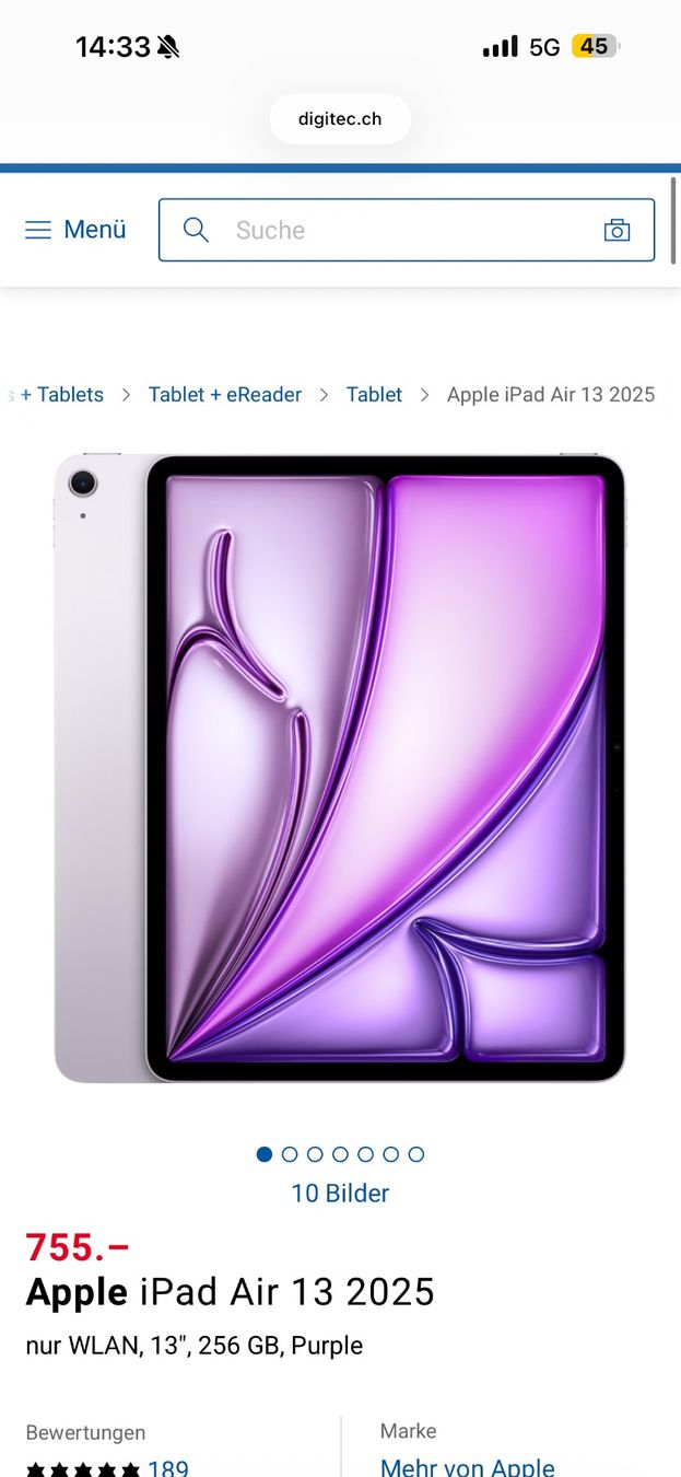 Apple Tablettes PC: defekt Ipad – Défectueux à Zürich par anil01 2