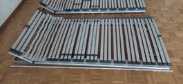2 Lattenroste / Einlegerahmen 96x200 cm, verstellbar, Top!
