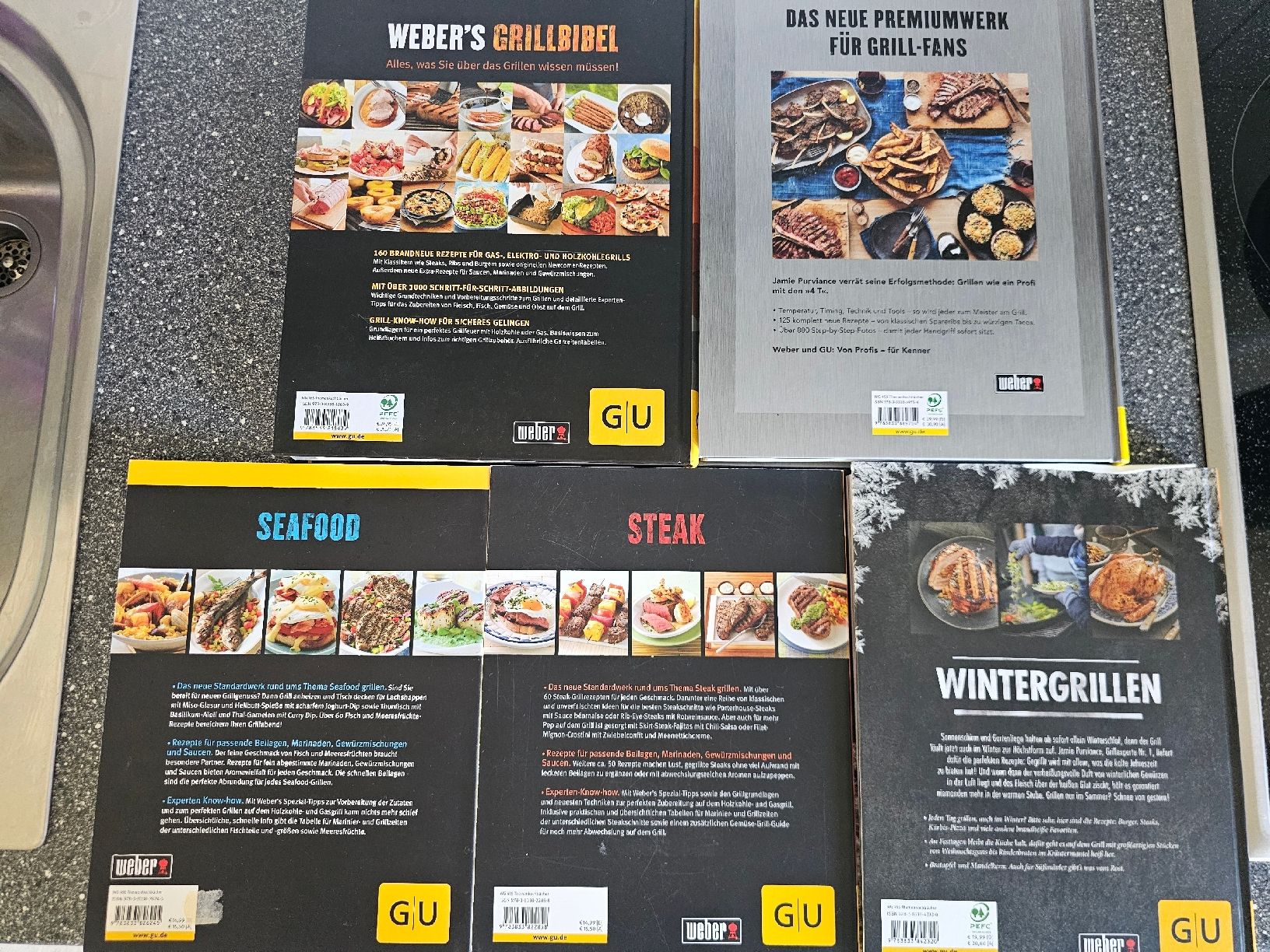 Libri: Weber Grillbuch Sammlung – Nuovo (secondo la descrizione) da Bellach venduto da Mihai17 1