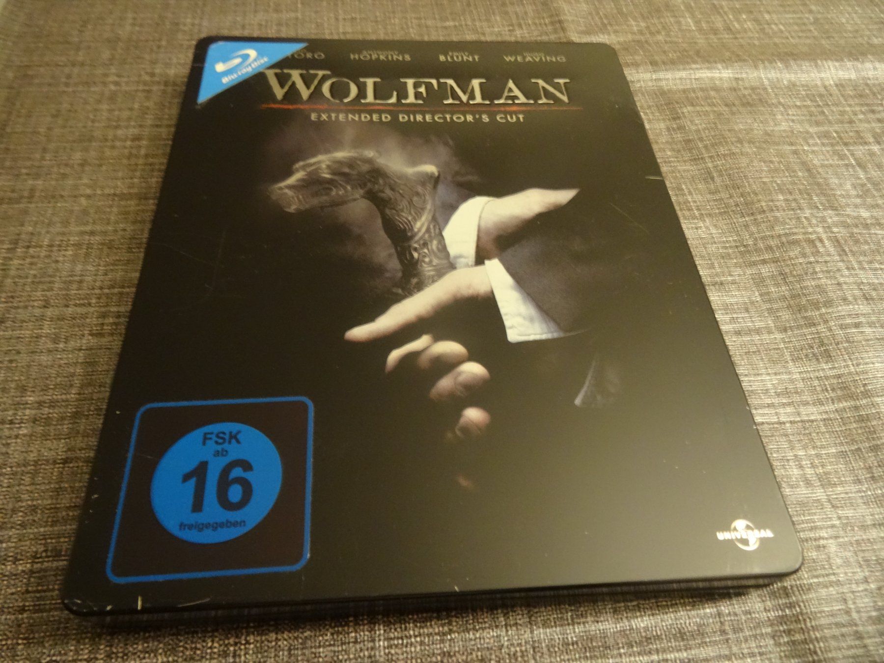 Alle DVDs: Wolfman - Extended Director's Cut - Blu-Ray Steelbook – Gebraucht aus Olten von Disc-Verkauf