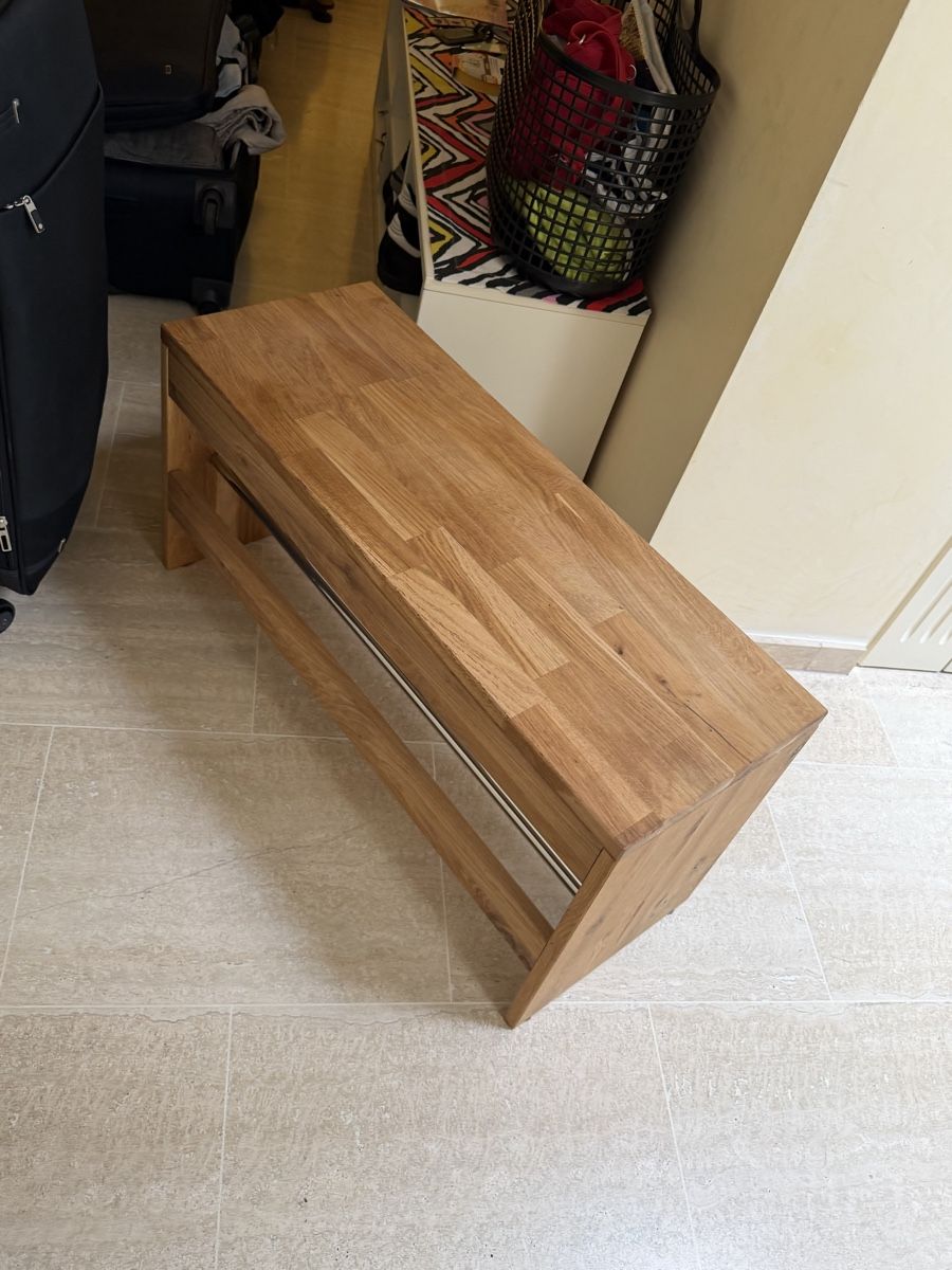 Pfister Panchine: Two Pfister Oak Eichen Wood Shoe racks – Nuovo (secondo la descrizione) da Ascona venduto da GioeleS 5