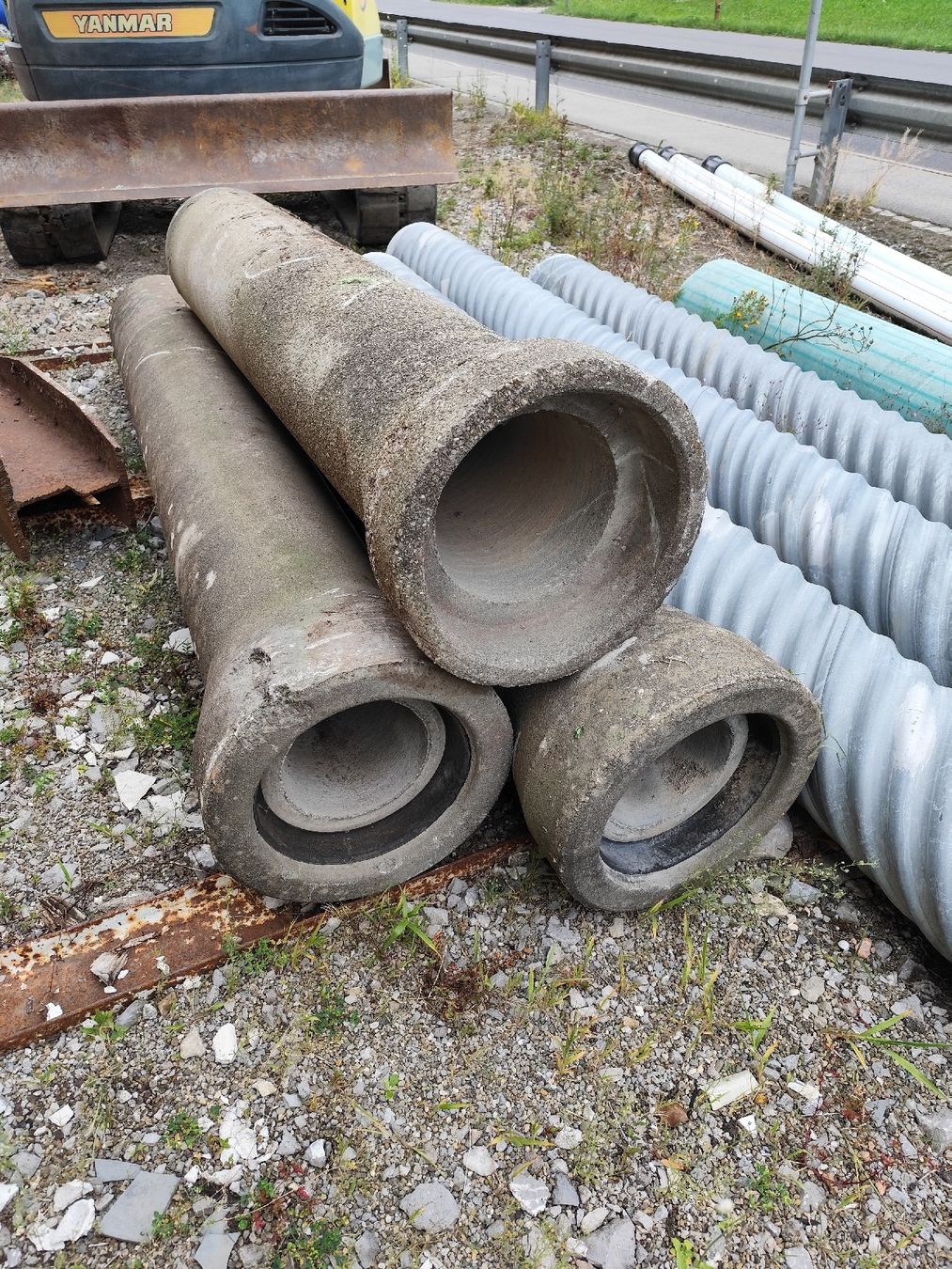 Kit di costruzioni: 3x Betonrohre Durchmesser 30cm – Usato da Unteriberg venduto da T08