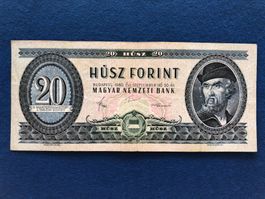 Budapest 1980 - Ungarn - 20 Forint
