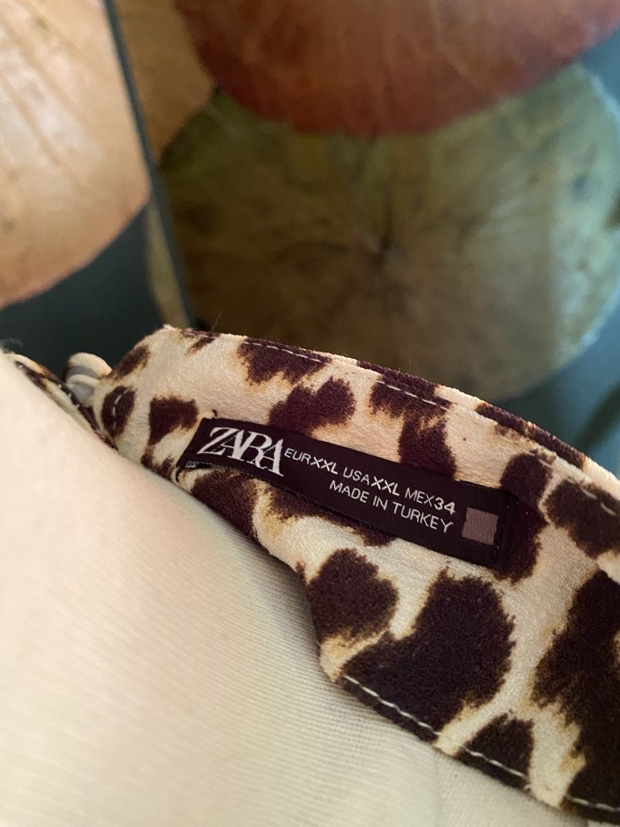 Zara Kleider: Robe léopard neuve Zara XXL – Neu (gemäss Beschreibung) aus Broc von ffribourg 4