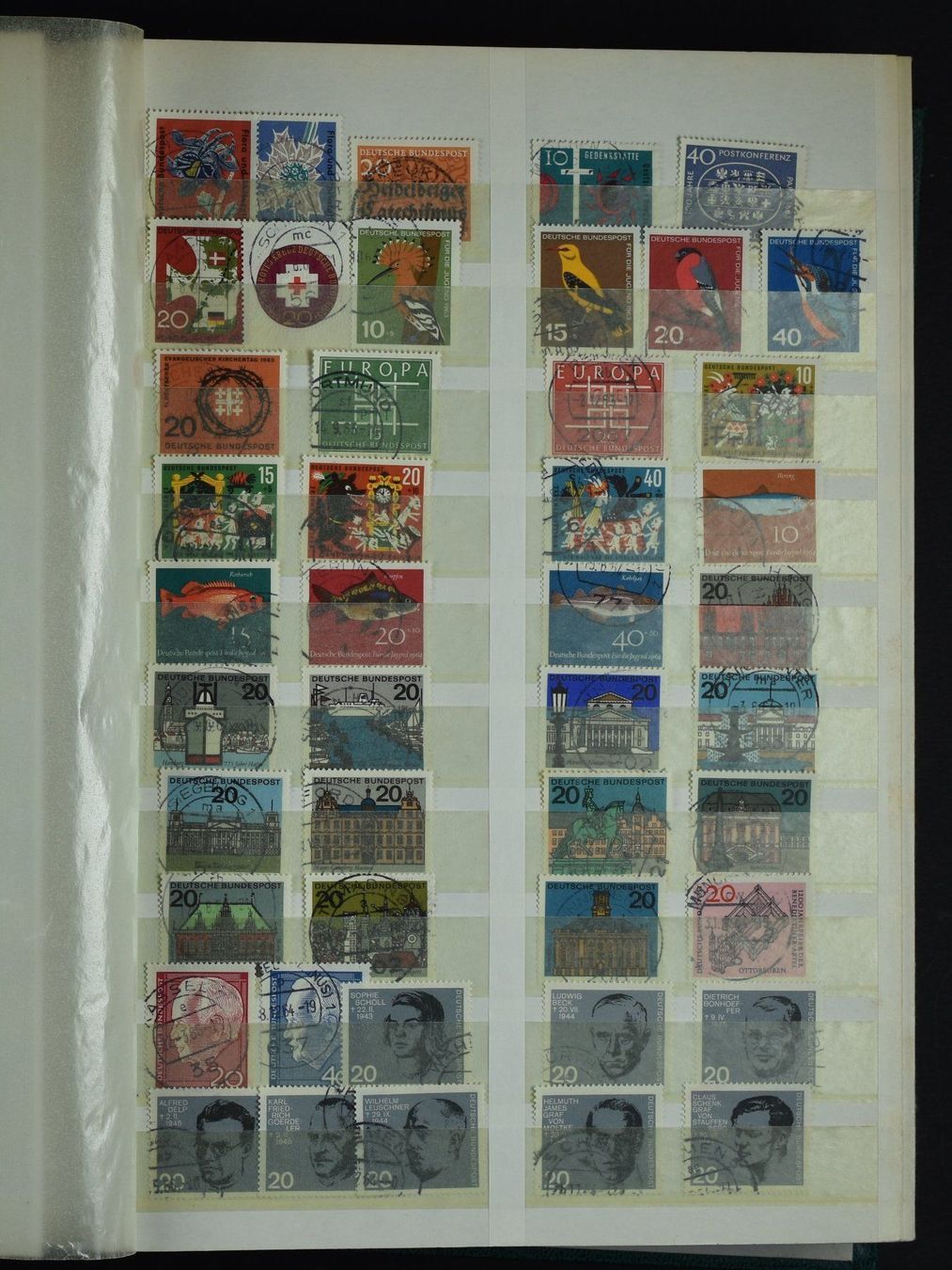 Alle Briefmarken: BUNDESREPUBLIK, SAMMLUNG IN EINSTECKBUCH 1949-2007, GEST. – Gebraucht aus Wetzikon ZH von Philimpex 7