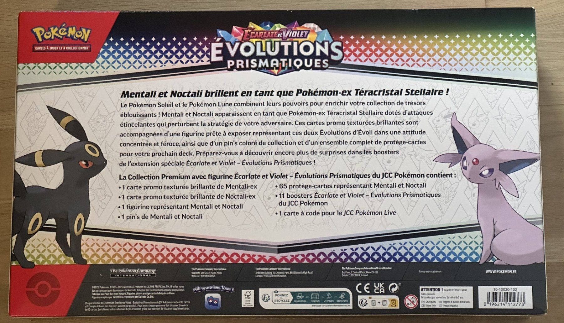 Pokémon Carte collezionabili: Pokémon Prismatic Evolution Français – Nuovo e nell'imballaggio originale da Steffisburg venduto da Pat_Stoll 5