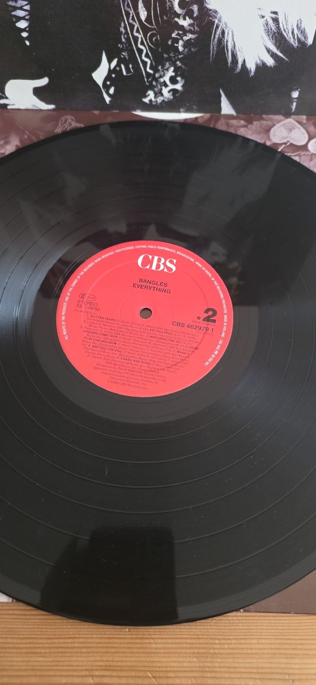 Dischi in vinile: Vinyle Bangles - Everything 1989 G,G – Usato da Yvonand venduto da RF-VINYL 1
