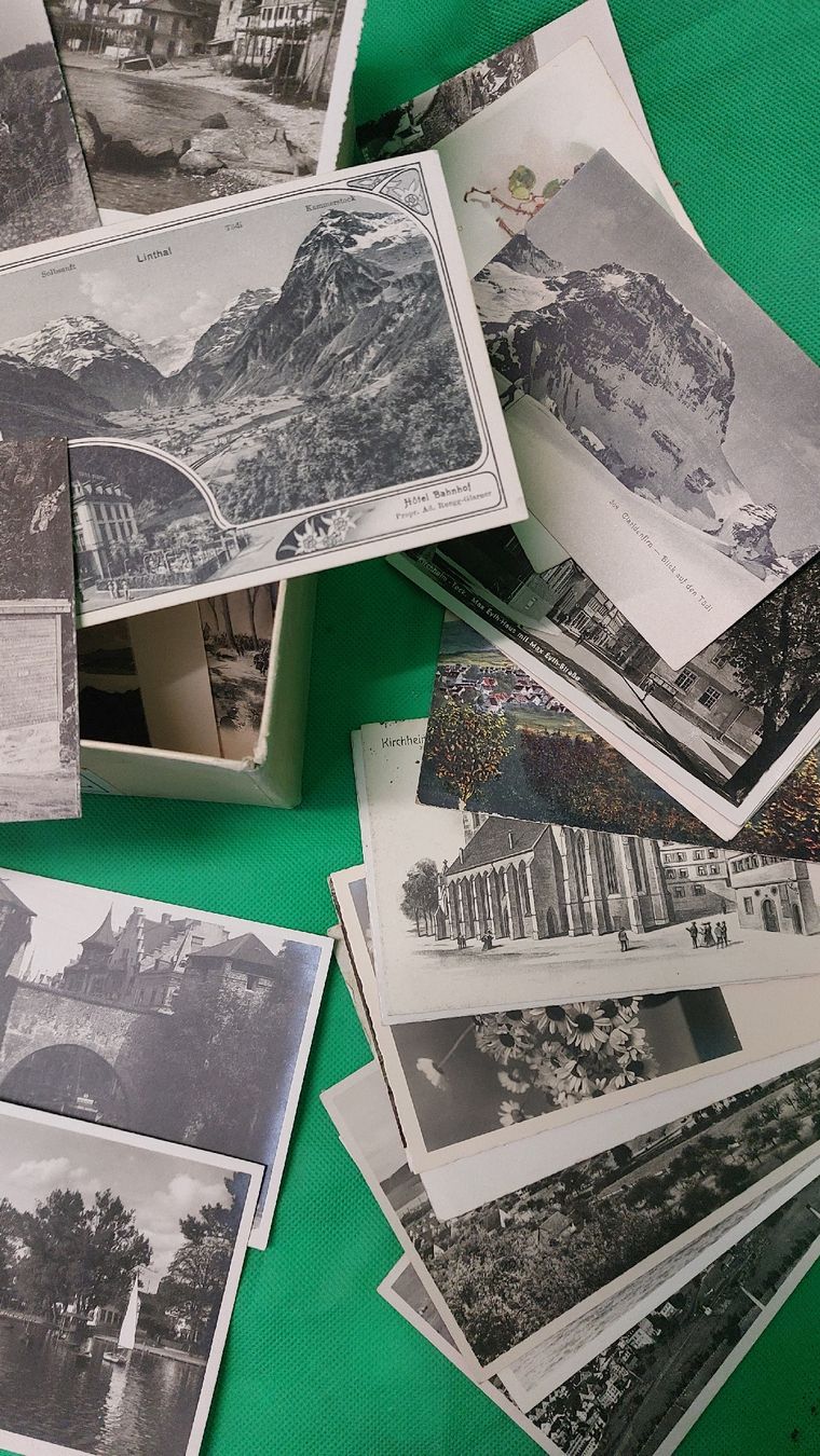 Cartoline postali: Grosse Sammlung alter Ansichtskarten Schweiz, Deutschland, F – Usato da Opfertshofen SH venduto da museumswert 1