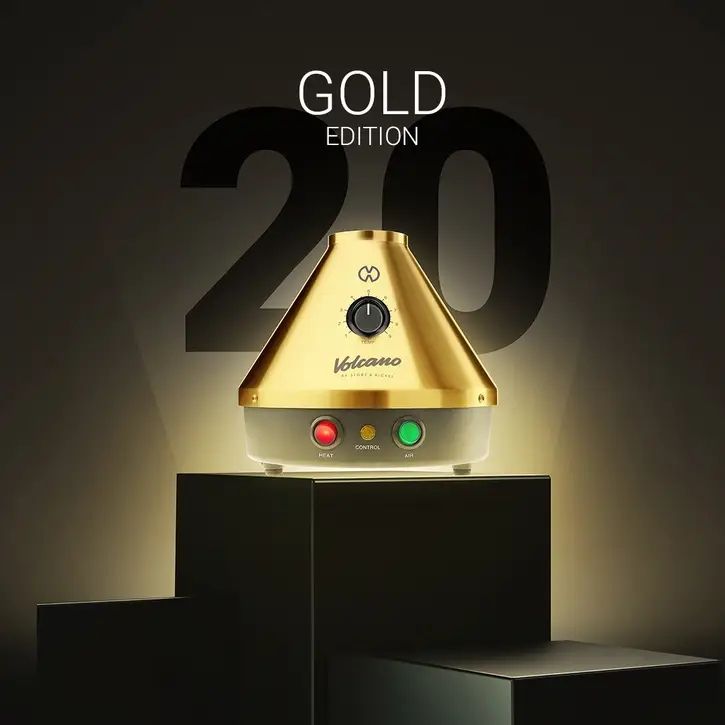 Volcano Vaporizer 20 Year Anniversary Gold Edition - Rare (Gebraucht ...