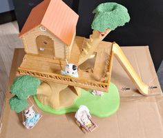 Silvanian Family Niedliches Baumhaus-Spielset für fantasiev
