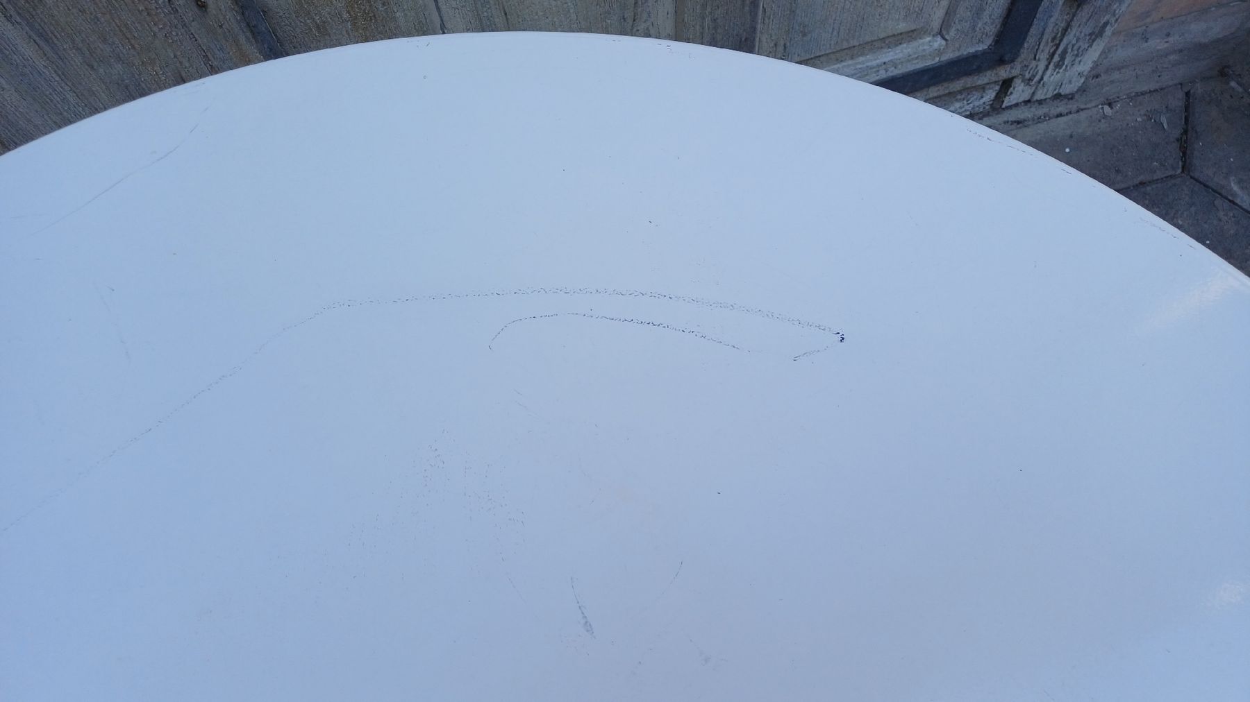 Tables: Gartentisch Blech IDEAL – D'occasion à Flawil par Pinkmalibu 6