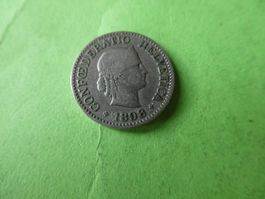 Schweiz 1898, 10 Rappen