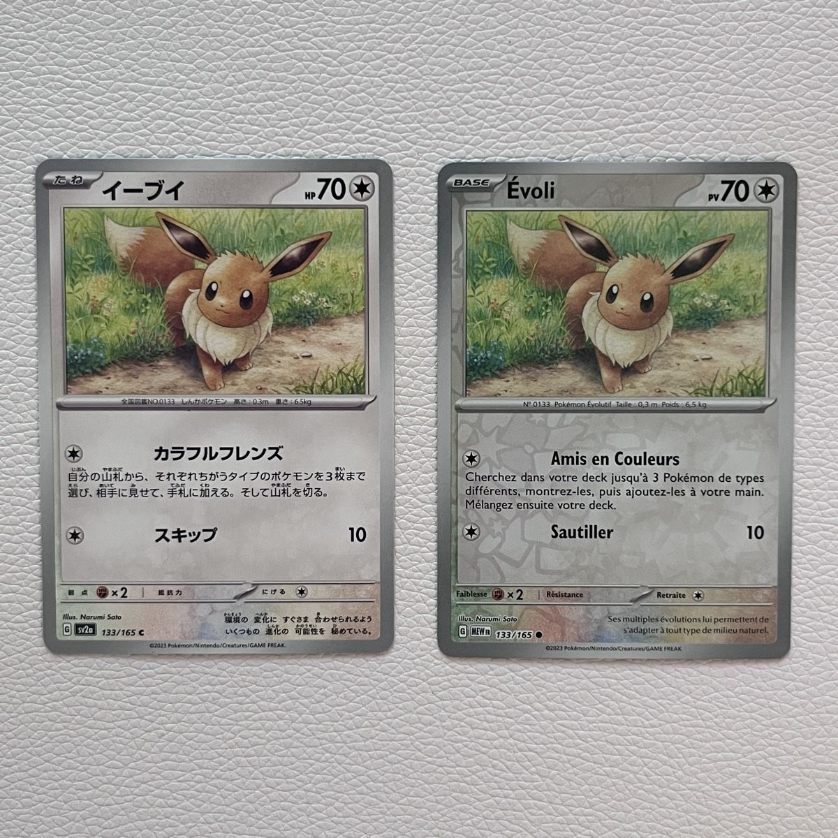 Pokémon Carte collezionabili: Pokémon Eevee / Évoli Reverse + japanese – Usato da Le Grand-Saconnex venduto da Koko.hime_