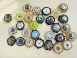 Konvolut Swatch Scuba Uhren  defekt 