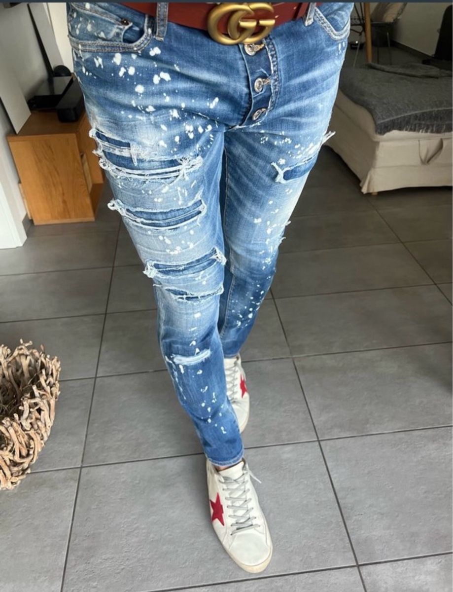 Dsquared2 Jeans: Dsquared2 skinny jeans uomo 48 – Usato da Mendrisio venduto da fly_9wzx