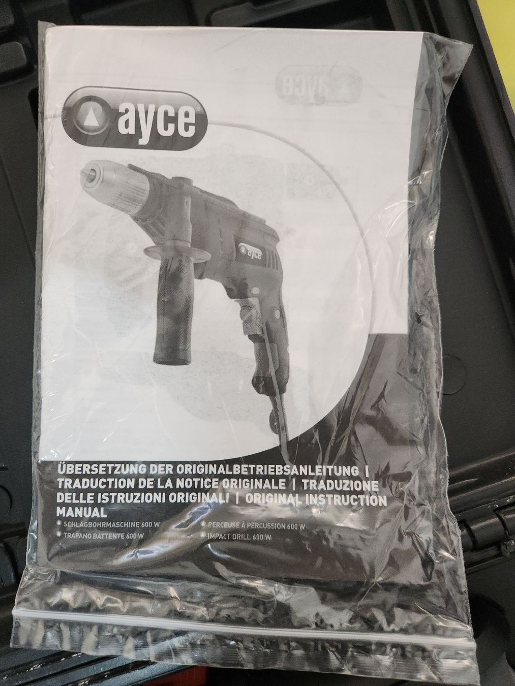 Trapani: Perceuse à percussion Ayce 600W avec coffret et forets – Usato da Meyrin venduto da rau_w7j8 3