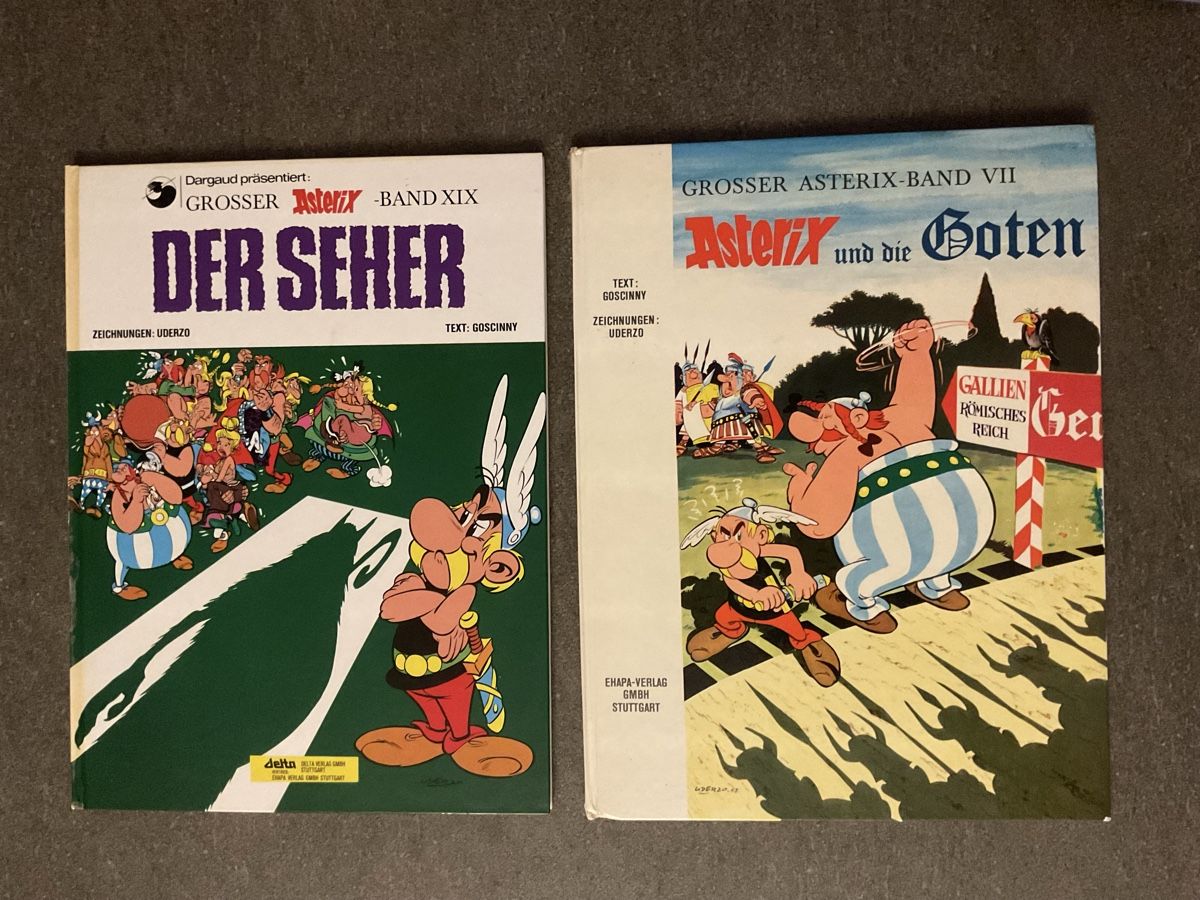 Comics: Asterix Comic-Hefte "Der Seher" & "Goten" - Top! – Gebraucht aus Jegenstorf von BAVARIA4CH