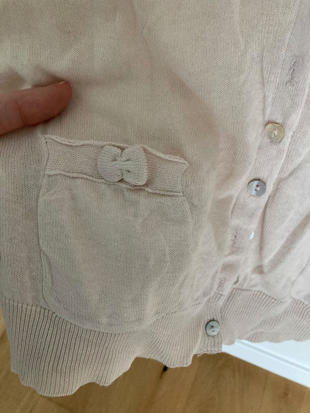 Zara Jacken: Zara Hellrosa/Nude Jäckchen Seide/Cotton; Gr.34 – Gebraucht aus Zürich von LisM. 3