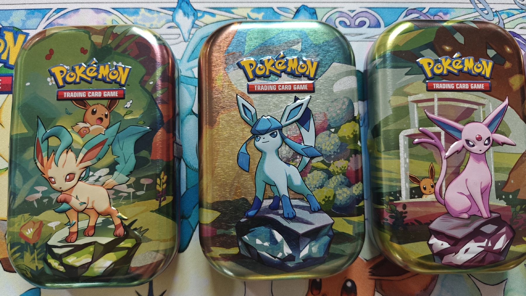 Pokémon Carte collezionabili: Prismatic Evolutions Mini Tins Art Set - Leer/Empty – Nuovo (secondo la descrizione) da Zürich venduto da cherizet 2