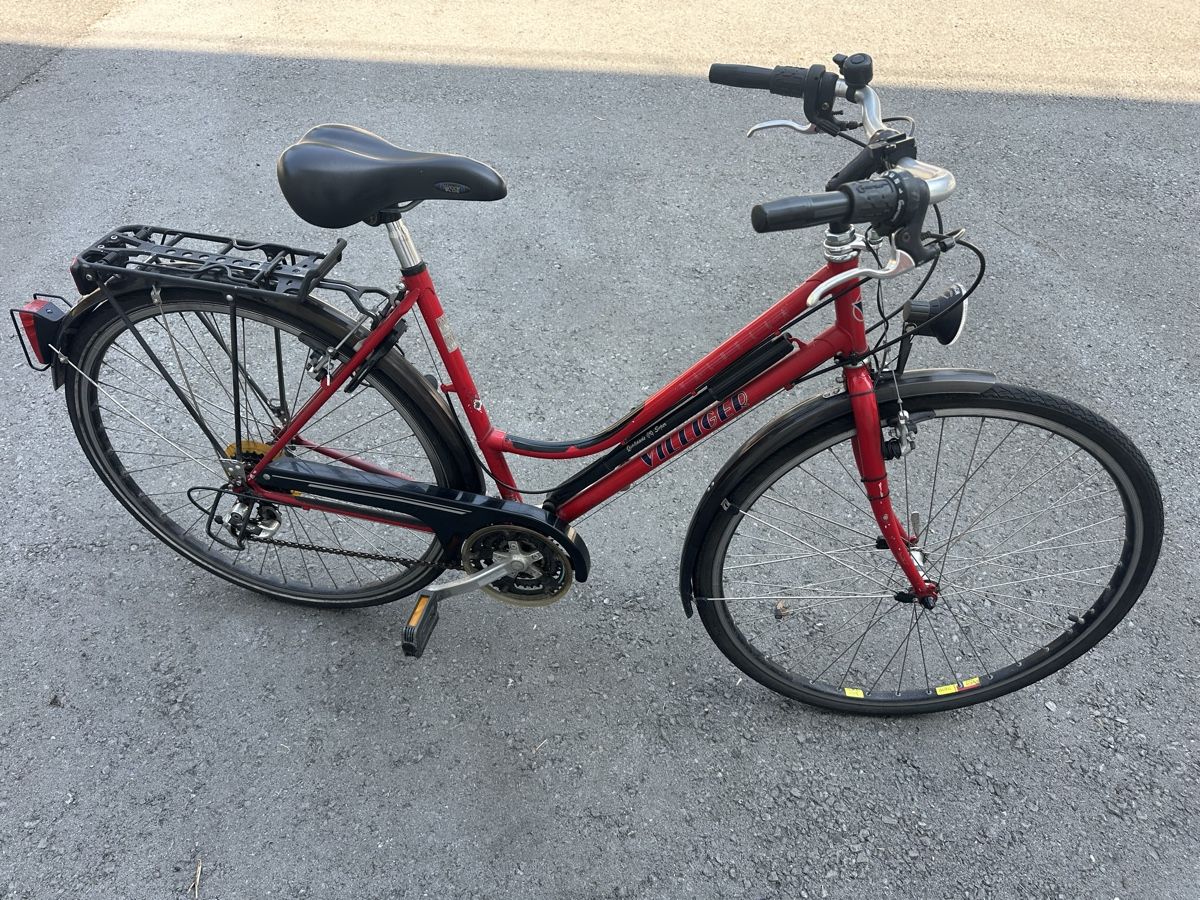 Villiger Biciclette: Bicicletta rossa marca VIlliger – Usato da Heerbrugg venduto da sha_6bxl 3