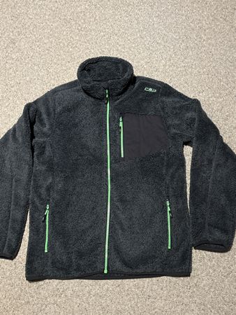Warme Teddy-Faserpelz Sportjacke CMP für Jungs 152. NEU