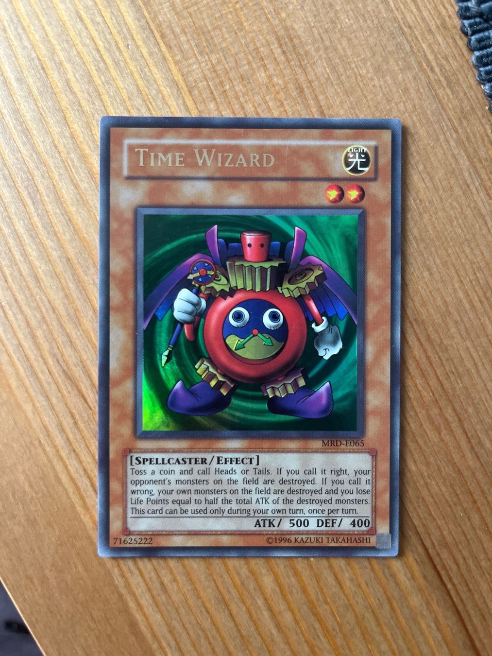 Yugioh Sammelbilder & Trading cards: Yugioh Time Wizard Ultra Rare MRD excellent – Gebraucht aus Wabern von Collectfun