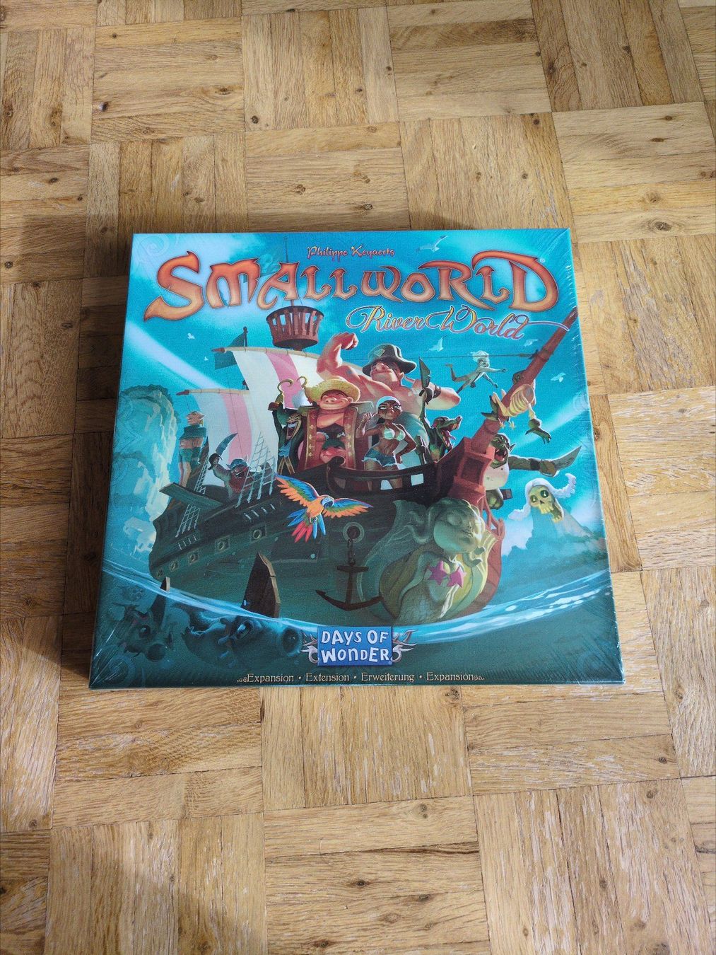 Giochi: Small World River World [Brettspiel - Addon] – Nuovo e nell'imballaggio originale da Stalden (Sarnen) venduto da Fenix2k