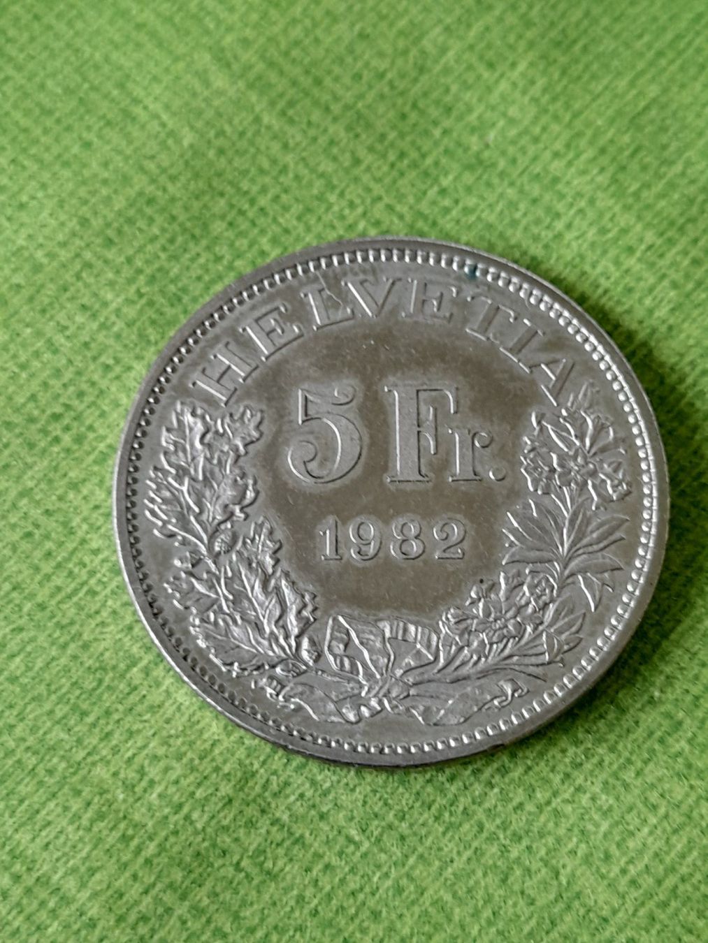 Tutti le monete: 5 Franken 1982 Gotthardus – Usato da Aeschi b.Spiez venduto da 52_wochen