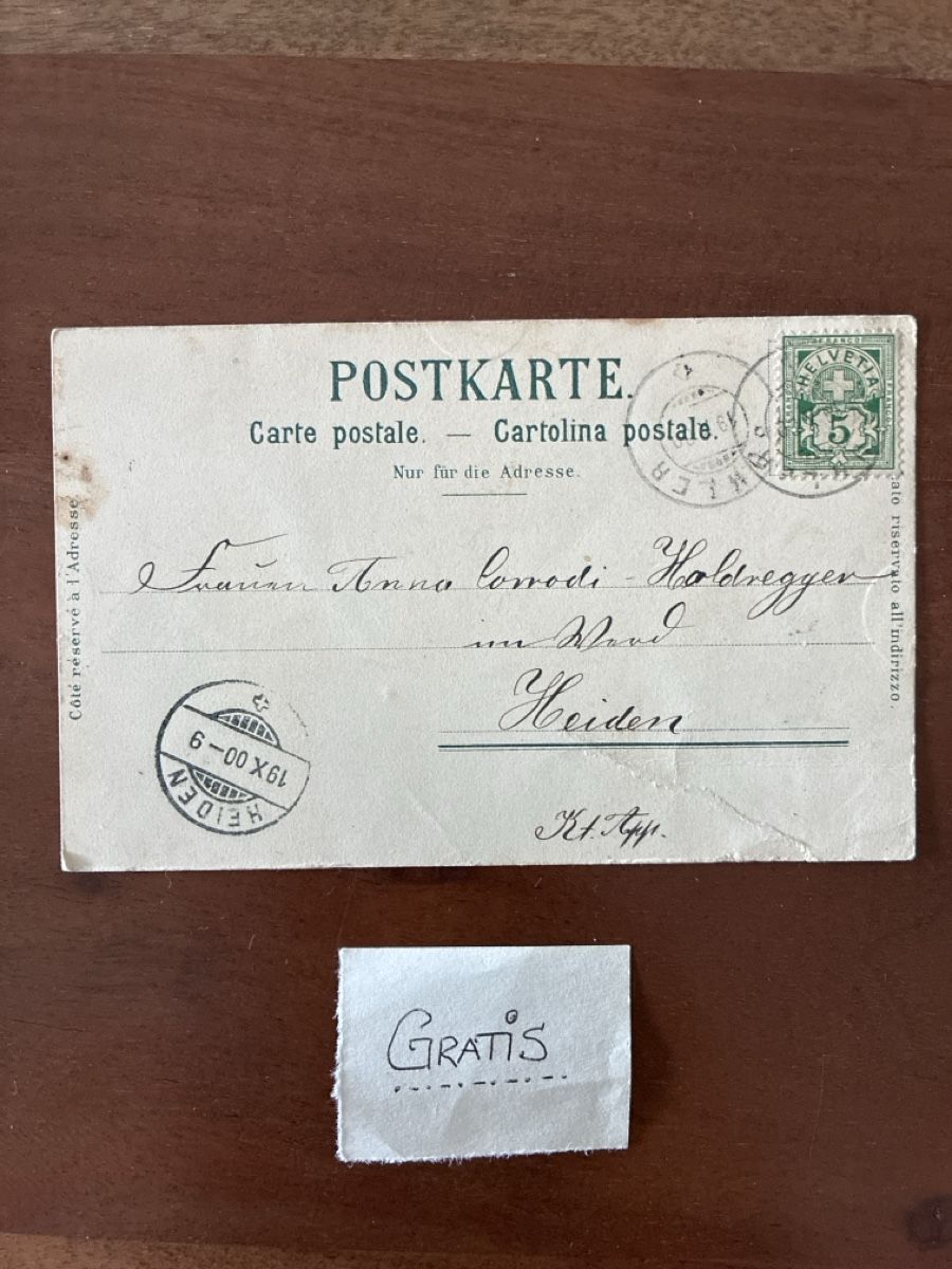 Cartes postales: 13 Ansichtskarten Schweiz von Walzenhausen AP – D'occasion à Oftringen par Cla.vD.74 5