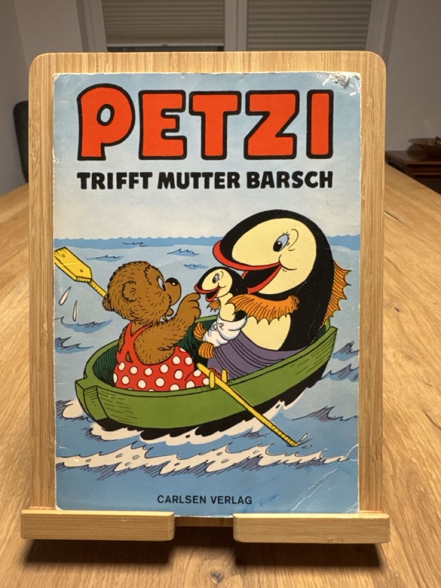 Bücher: Petzi trifft Mutter Barsch - Kinderbuch Klassiker 1982 – Gebraucht aus Kestenholz von smsale23