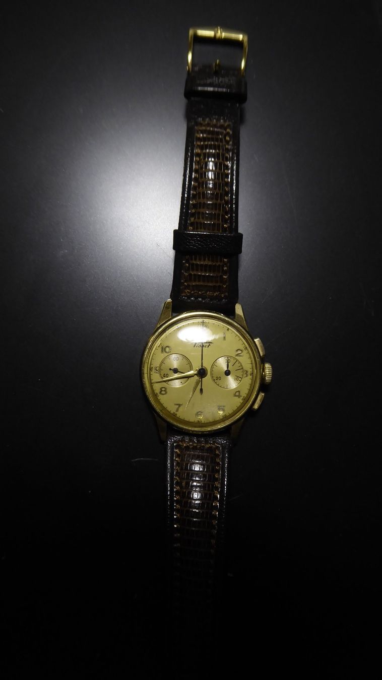 Tissot Orologi: Tissot Chrongraph  60 bis 80jährig – Usato da Rorschach venduto da solirenn3 1