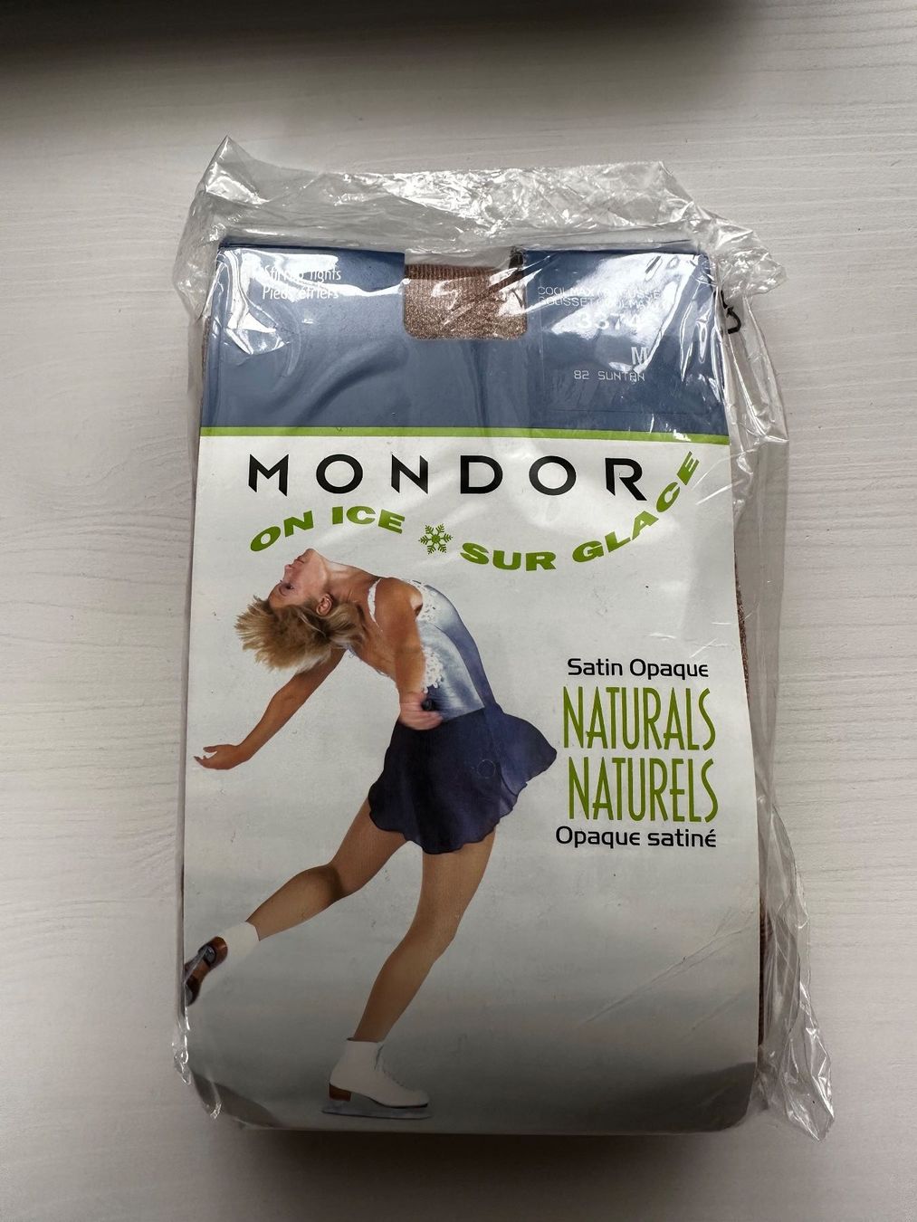Strümpfe & Strumpfhosen: Mondor Eislaufstrumpfhose 3374 Suntan Gr. M – Neu und originalverpackt aus Wagenhausen von vintagesecondhand