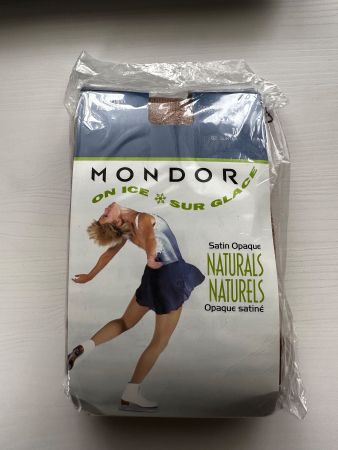 Mondor Eislaufstrumpfhose 3374 Suntan Gr. M