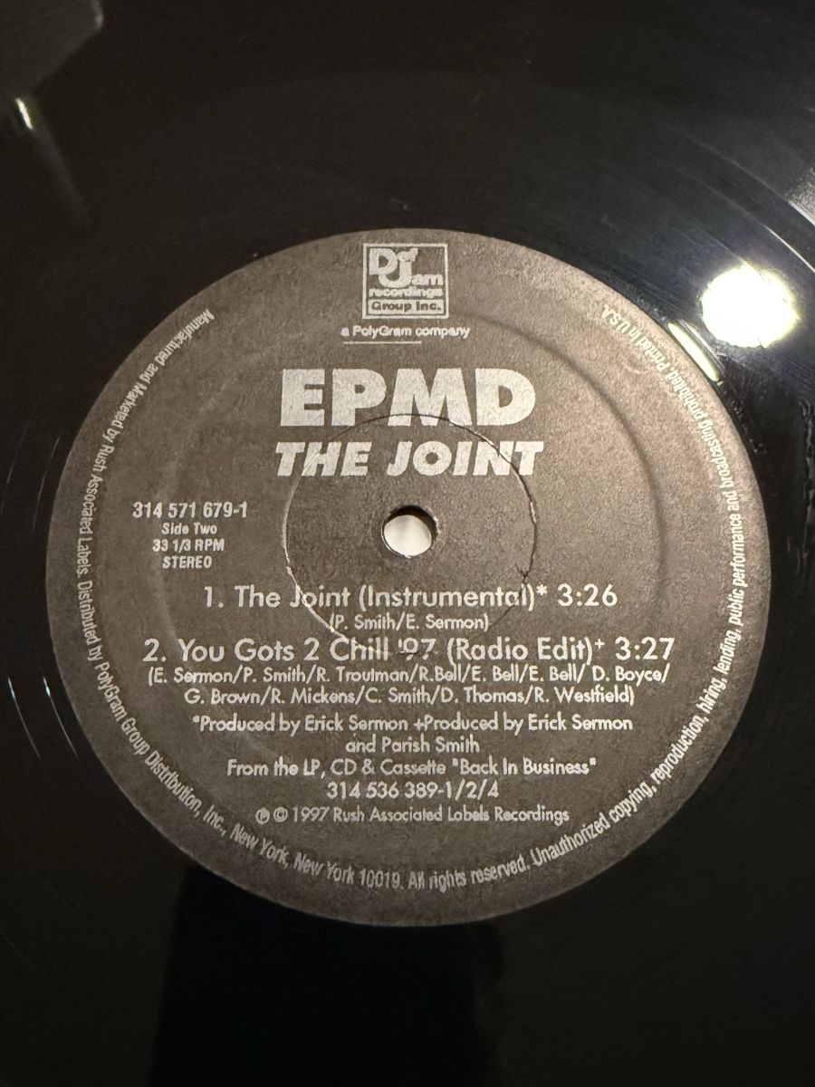 Vinyles: EPMD - The Joint – D'occasion à Delémont par Studio_du_soleil 1
