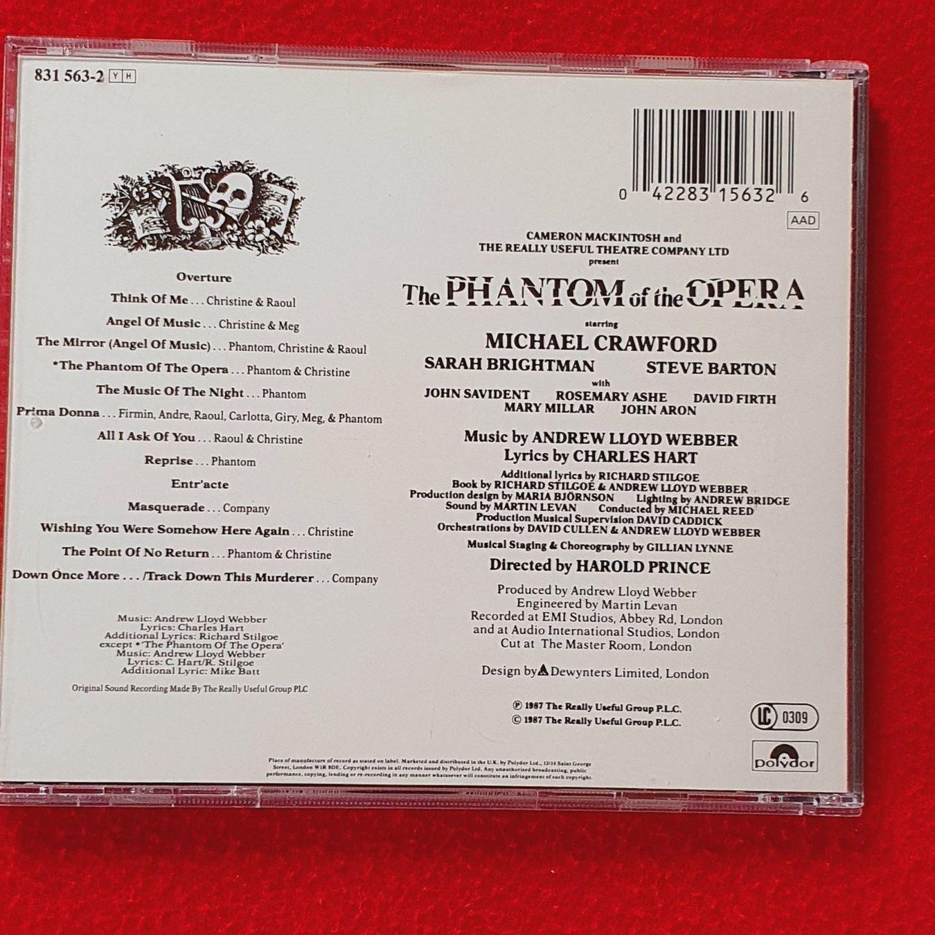CD: Musical-CD The Phantom of the Opera – Usato da Winterberg ZH venduto da Gemini63 1