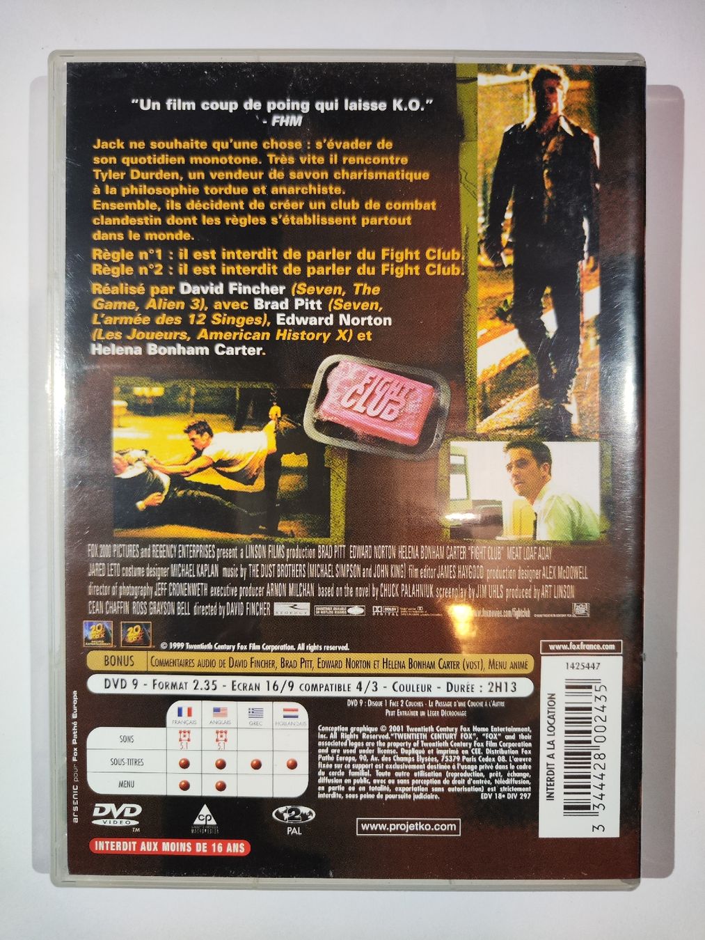 Alle DVDs: DVD - Fight Club – Gebraucht aus Commugny von Teksen 1