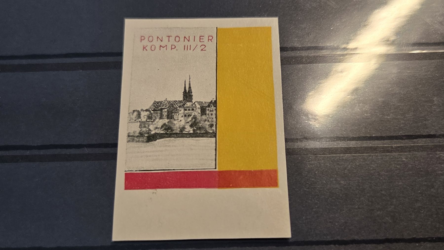 Tutti i francobolli: Pantonier Komp. III/2 Werdegang  – Usato da Arni AG venduto da Moth68