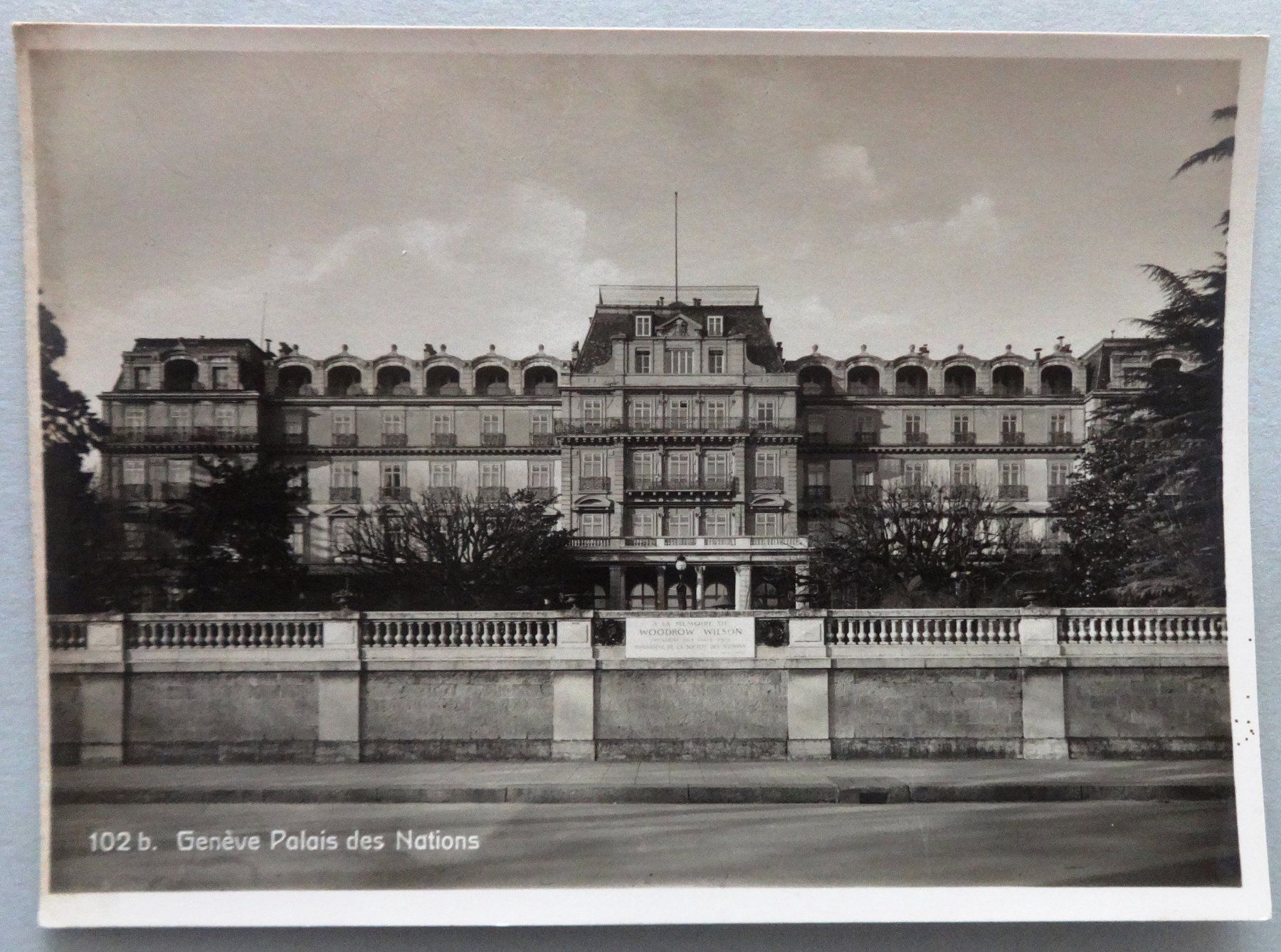 Ansichtskarten: Genève - Palais des Nations – Gebraucht aus Fétigny von Billy2miny